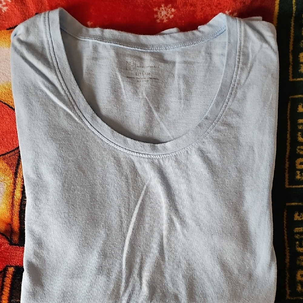 No Boundaries Light Blue Short Sleeve Tee